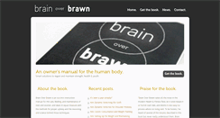 Desktop Screenshot of brainoverbrawn.com